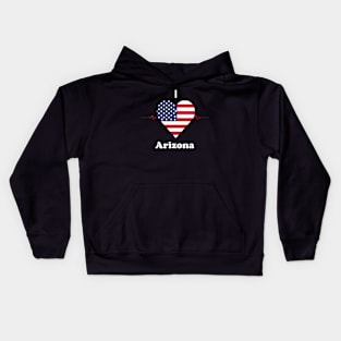 I love Arizona Kids Hoodie